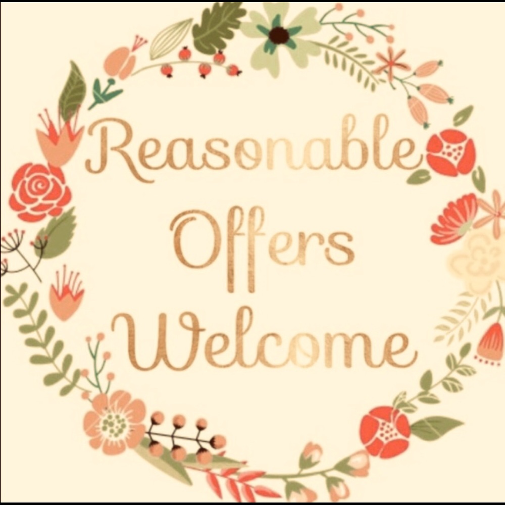 Reasonable offers Welcome 🙂